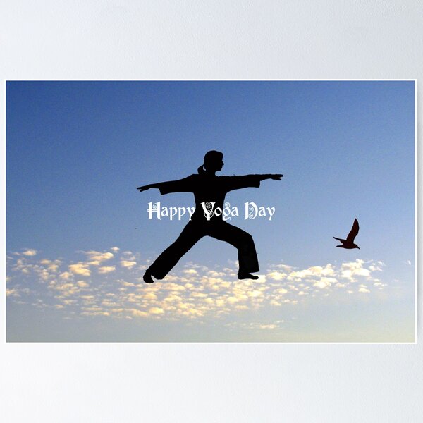 Happy Yoga Day Poster RB0301 product Offical jinjer Merch