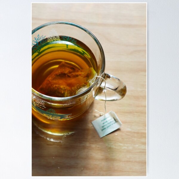 Steeping Tea in a Glass Mug Poster RB0301 product Offical jinjer Merch