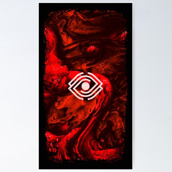 Spiritbox Blood Red Poster RB0301 product Offical jinjer Merch