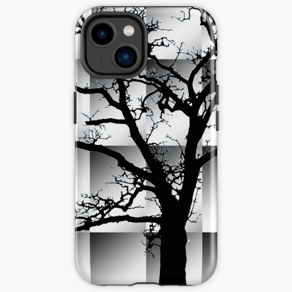 Leafless Oak on Gradient Pattern iPhone Tough Case RB0301 product Offical jinjer Merch
