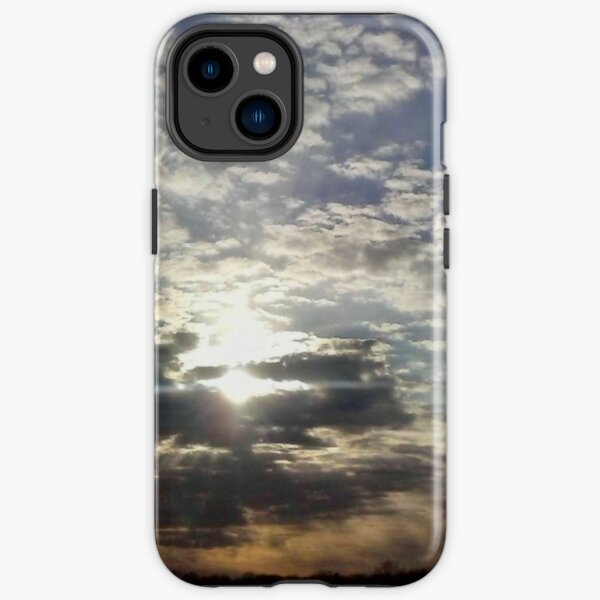 Setting Sun Illuminating Clouds Over Lake Hiawatha  iPhone Tough Case RB0301 product Offical jinjer Merch