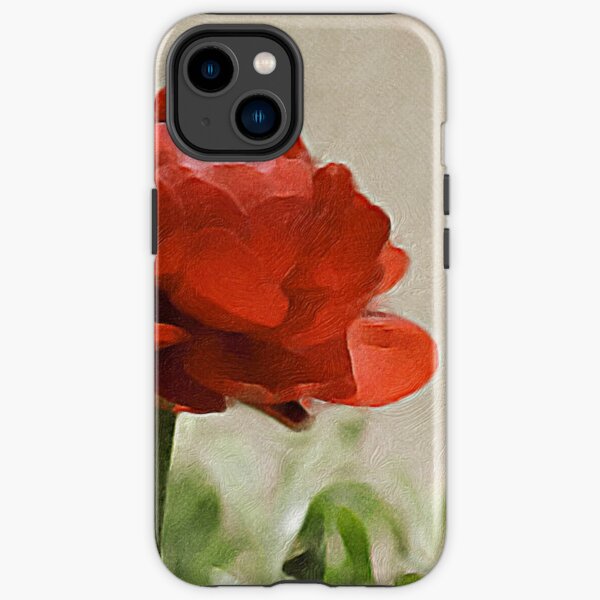 Glorious Red Ranunculus iPhone Tough Case RB0301 product Offical jinjer Merch