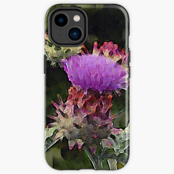 Artichoke Flower Painting iPhone Tough Case RB0301 product Offical jinjer Merch