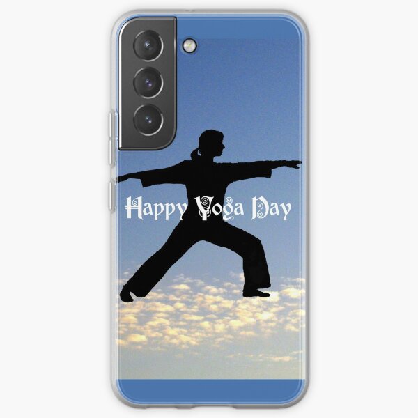 Happy Yoga Day Samsung Galaxy Soft Case RB0301 product Offical jinjer Merch
