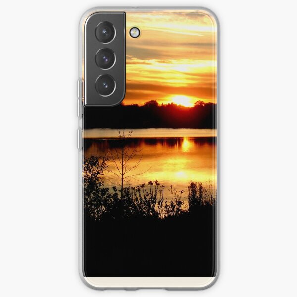 Serene Sunset over Lake Hiawatha  Samsung Galaxy Soft Case RB0301 product Offical jinjer Merch