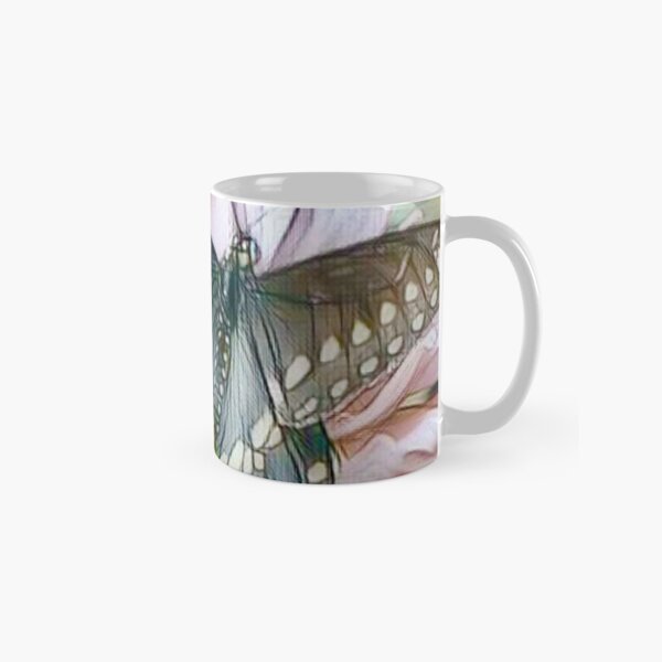 Black Swallowtail Butterfly Drawn Lightly Classic Mug RB0301 product Offical jinjer Merch