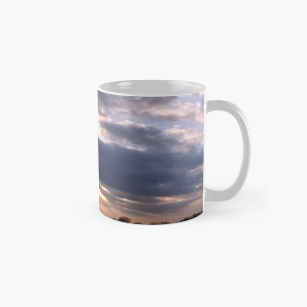 Sunset Piercing Clouds Over Lake Hiawatha  Classic Mug RB0301 product Offical jinjer Merch