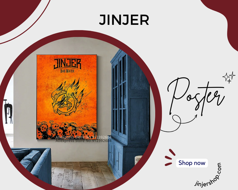 no edit jinjer Poster - Jinjer Shop