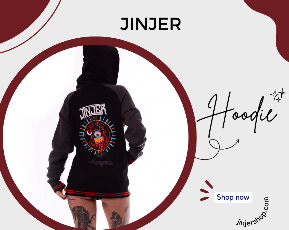 no edit jinjer hoodie - Jinjer Shop