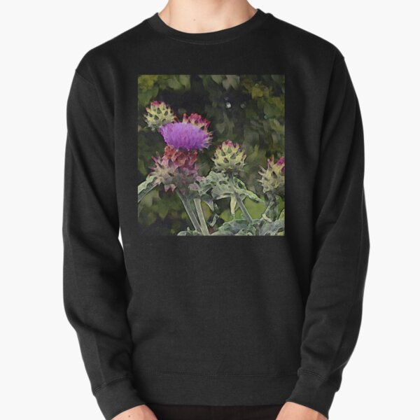 Artichoke Flower Painting Pullover Sweatshirt RB0301 product Offical jinjer Merch