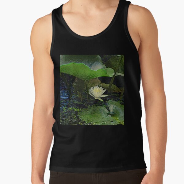 Water Lily Sheltered by its Own Leaves Tank Top RB0301 product Offical jinjer Merch
