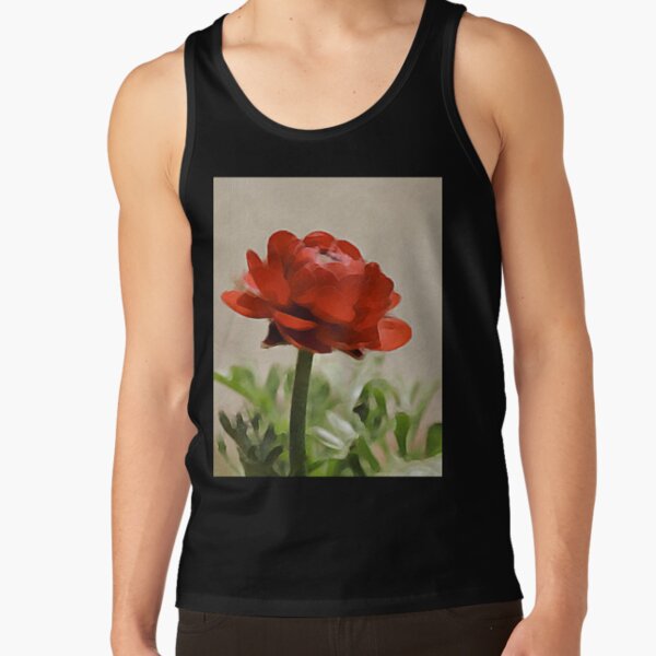 Glorious Red Ranunculus Tank Top RB0301 product Offical jinjer Merch