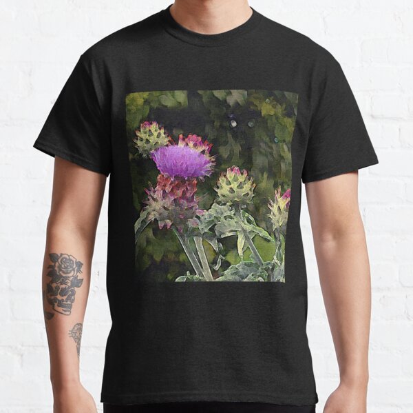 Artichoke Flower Painting Classic T-Shirt RB0301 product Offical jinjer Merch