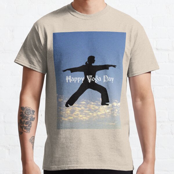 Happy Yoga Day Classic T-Shirt RB0301 product Offical jinjer Merch