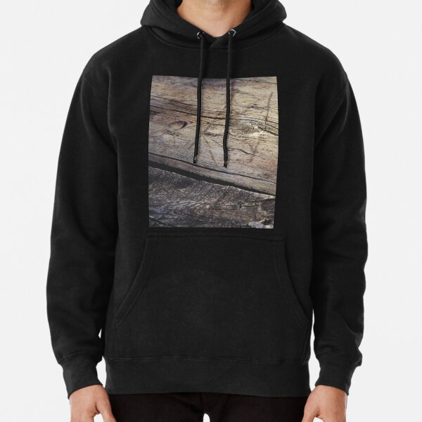Weathered picnic table marked by decades of users Pullover Hoodie RB0301 product Offical jinjer Merch