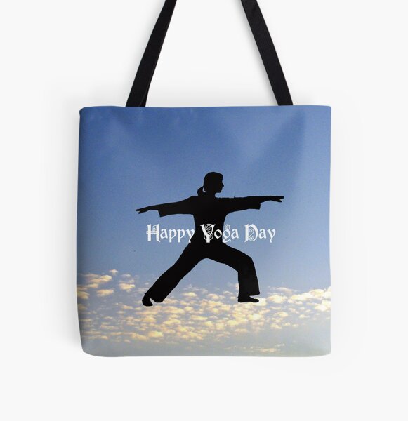 Happy Yoga Day All Over Print Tote Bag RB0301 product Offical jinjer Merch