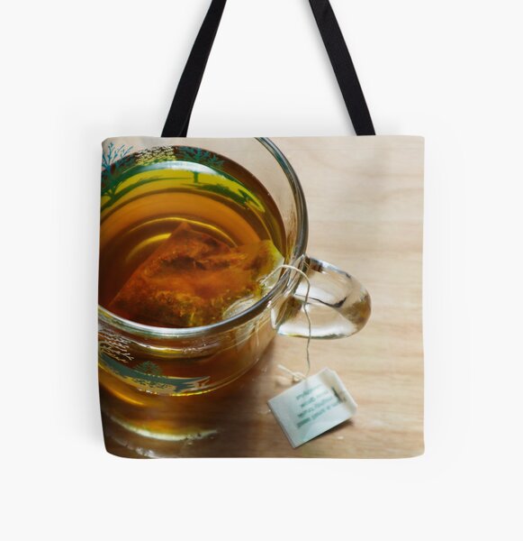 Steeping Tea in a Glass Mug All Over Print Tote Bag RB0301 product Offical jinjer Merch