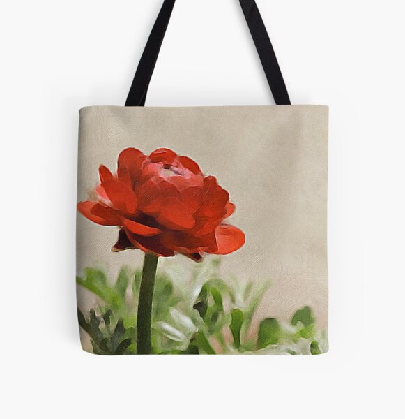 Glorious Red Ranunculus All Over Print Tote Bag RB0301 product Offical jinjer Merch