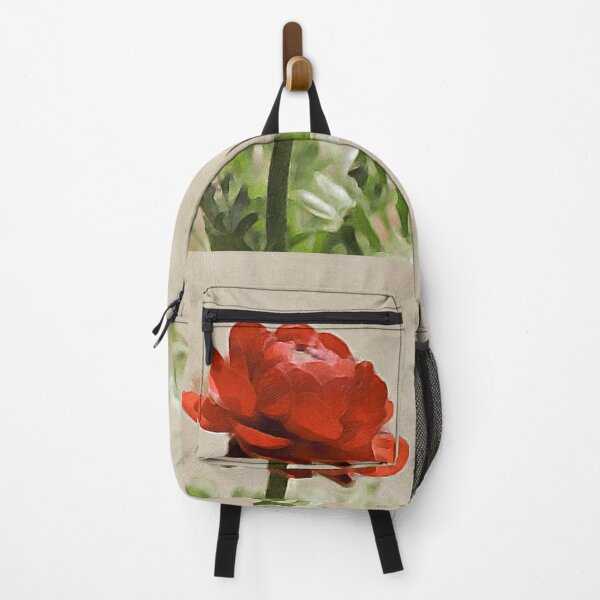 Glorious Red Ranunculus Backpack RB0301 product Offical jinjer Merch