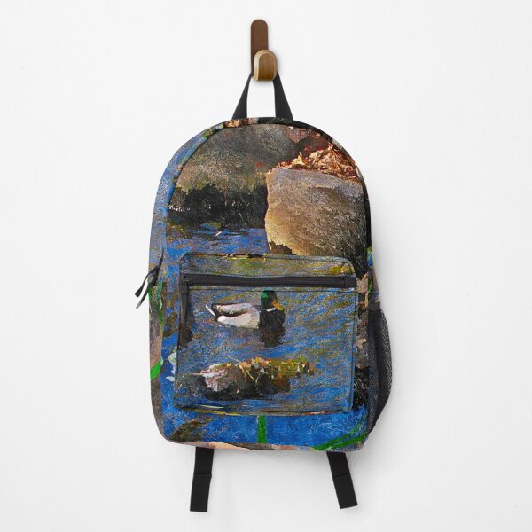 Arc of Rocks in a Creek Backpack RB0301 product Offical jinjer Merch
