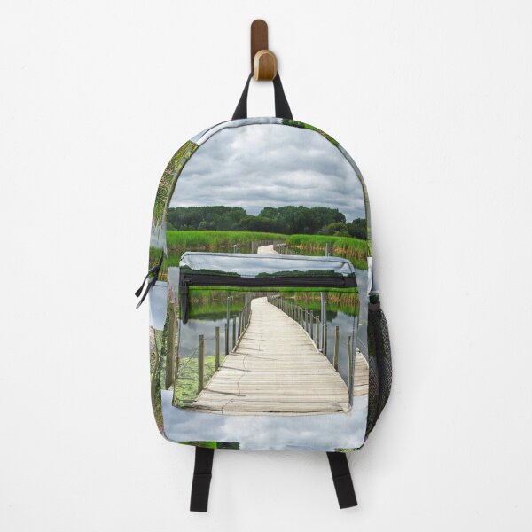 Walking in a Wetland on a Boardwalk Backpack RB0301 product Offical jinjer Merch