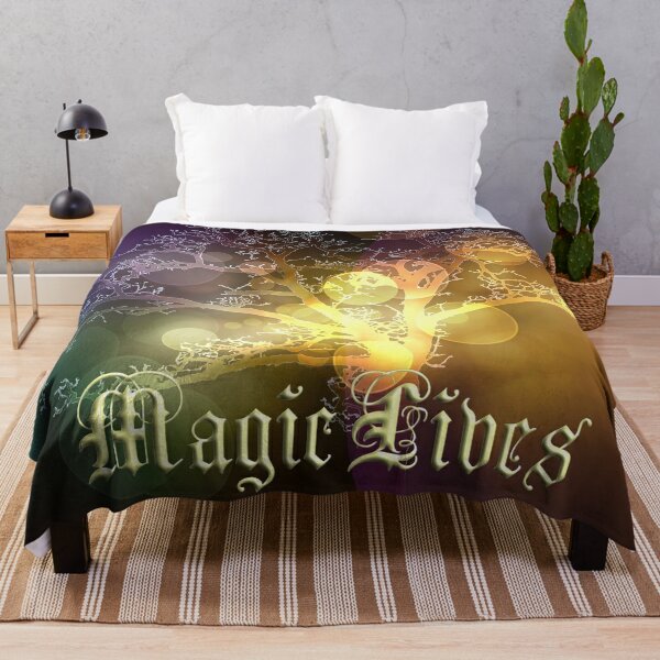 Magic Lives Throw Blanket RB0301 product Offical jinjer Merch