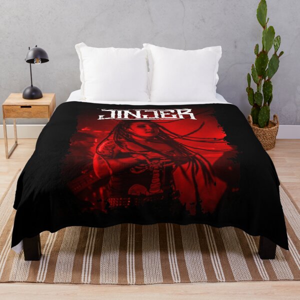 Lady Tatiana Throw Blanket RB0301 product Offical jinjer Merch