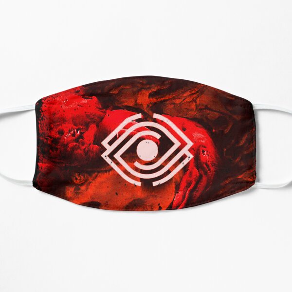 Spiritbox Blood Red Flat Mask RB0301 product Offical jinjer Merch